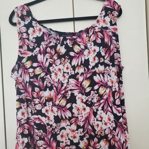 Multicolor floral top